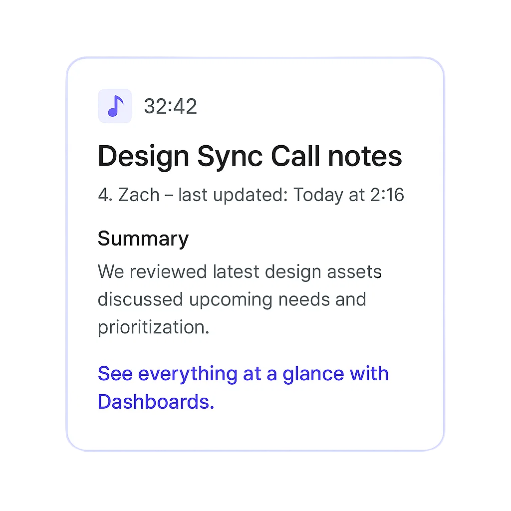 Meetings Notes + Docs